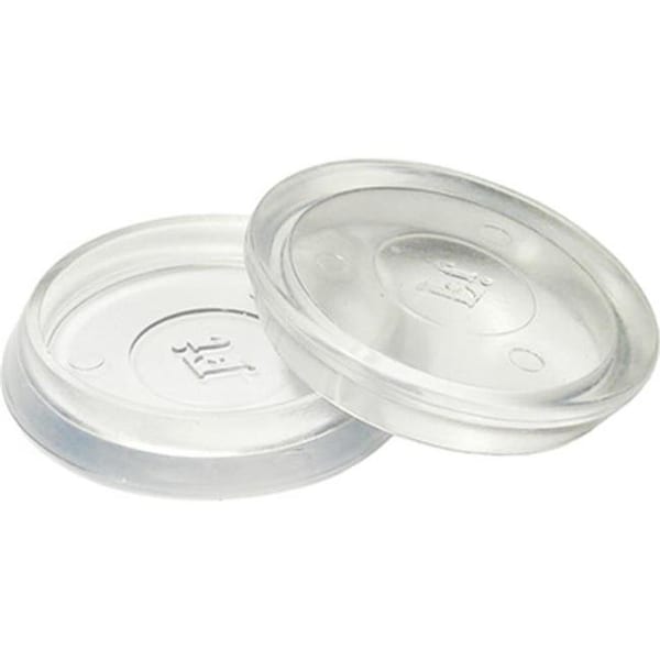 Richelieu Richelieu America 235939 1.5 in. TruGuard Smooth Round Base Plastic Cups; Clear - Pack of 4 235939 - main